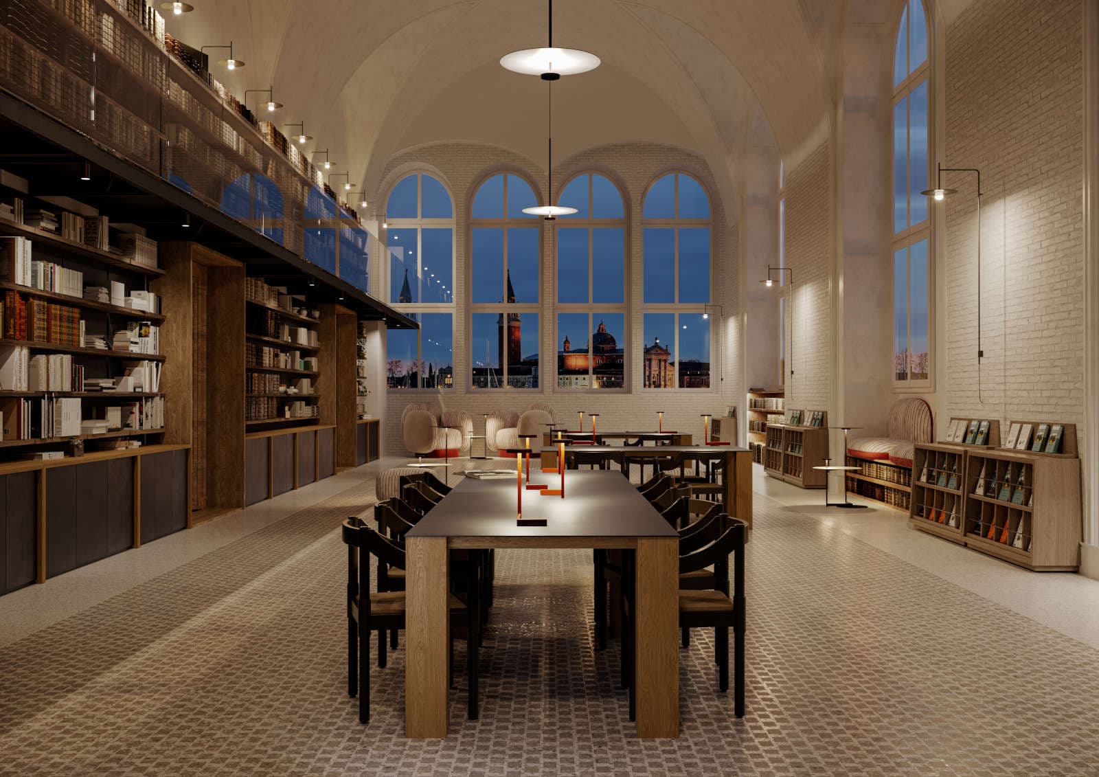 The literary treasure of Venice, Villa San Marco, meets Bruno Spreafico’s oak and iron